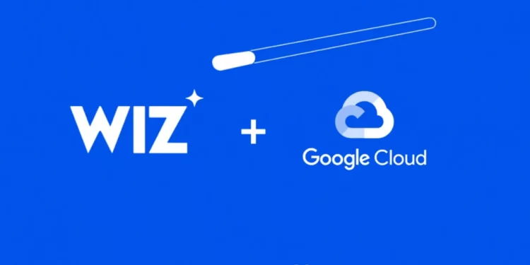 Logo di Wiz e Google Cloud Next